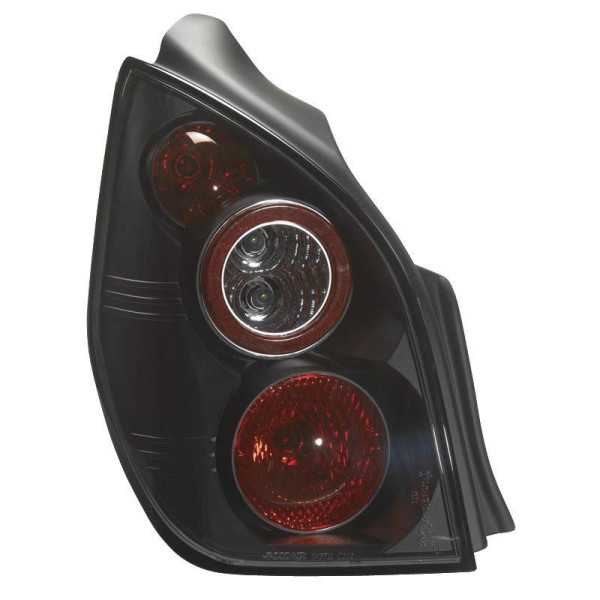 Jeu de feux arrière adaptable à Citroën C2 20022009  JDM Noir