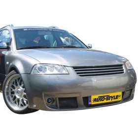 Grille sans emblème pour Volkswagen Passat 3BG 20012004. Remarque : la grille nest pas peinte