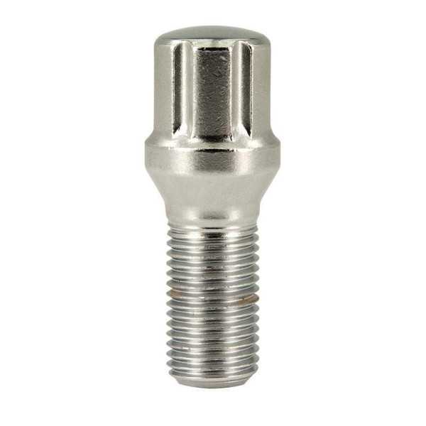Boulon de roue M12x1.25  6Spline  Conique  Longueur 27mm