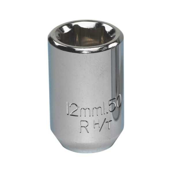 Ecrou de roue M12x1.50  HEX à six pans creux  Conique  Longueur 30mm