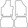 Tapis de voiture adaptés pour Volkswagen Caddy CombiVariant 5Person...