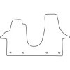 Tapis de voiture adaptés pour Volkswagen Transporter T5 20032015 T6...