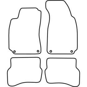 Tapis de voiture adaptés pour Volkswagen Passat 19962005 | AutoStyl...
