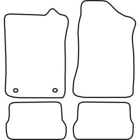 Tapis de voiture adaptés pour Volkswagen Corrado 19891995 | AutoSty...