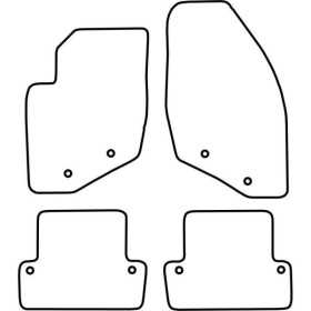 Tapis de voiture adaptés pour Volvo S60 20002010 | AutoStyle | Tapi...