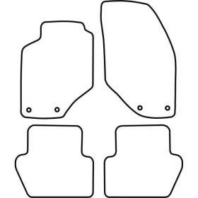 Tapis de voiture adaptés pour Volvo S70V70 19972001 | AutoStyle | T...