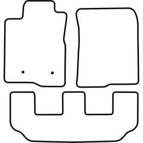 Tapis de voiture adaptés pour Toyota Corolla Verso 20042006 | AutoS...