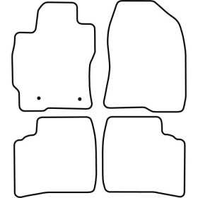 Tapis de voiture adaptés pour Toyota Prius 20042009 | AutoStyle | T...