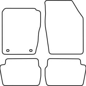 Tapis de voiture adaptés pour Toyota Starlet 19901996 | AutoStyle |...