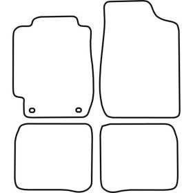 Tapis de voiture adaptés pour Toyota Corolla 19921997 | AutoStyle |...