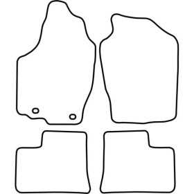 Tapis de voiture adaptés pour Suzuki Alto 20022009 | AutoStyle | Ta...
