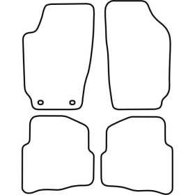 Tapis de voiture adaptés pour Skoda Fabia 20002007 | AutoStyle | Ta...