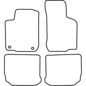 Tapis de voiture adaptés pour Skoda Octavia 19972004 | AutoStyle | ...