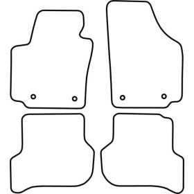 Tapis de voiture adaptés pour Seat Altea 20042008 | AutoStyle | Tap...