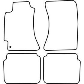 Tapis de voiture adaptés pour Subaru Legacy 19992004 | AutoStyle | ...