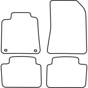 Tapis de voiture adaptés pour Renault Velsatis 20022009 | AutoStyle...