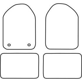 Tapis de voiture adaptés pour Renault Kangoo 19972005 | AutoStyle |...