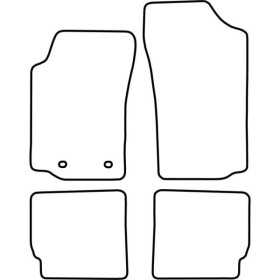 Tapis de voiture adaptés pour Peugeot 306 cabriolet 19932003 | Auto...