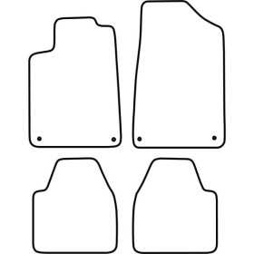 Tapis de voiture adaptés pour Peugeot 607 20002010 | AutoStyle | Ta...