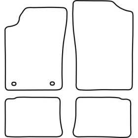 Tapis de voiture pour Peugeot 306 hors cabriolet 19932003 | AutoSty...