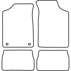 Tapis de voiture adaptés pour Peugeot 106 19911996 | AutoStyle | Ta...