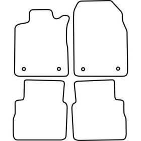 Tapis de voiture adaptés pour Opel Signum 20032008 | AutoStyle | Ta...