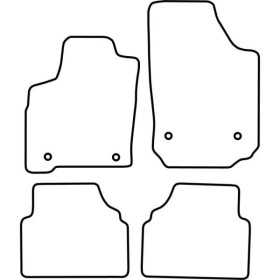 Tapis de voiture adaptés pour Opel Meriva A 20032010 | AutoStyle | ...