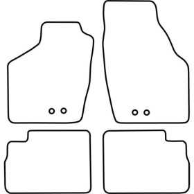 Tapis de voiture adaptés pour Opel Agila 20042008 | AutoStyle | Tap...