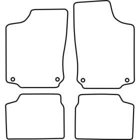 Tapis de voiture adaptés pour Opel Corsa C 20002006 | AutoStyle | T...