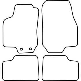Tapis de voiture adaptés pour Opel Astra G 19982004 | AutoStyle | T...