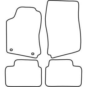 Tapis de voiture adaptés pour Opel Vectra B 19952002 | AutoStyle | ...