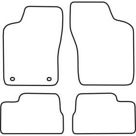 Tapis de voiture pour Opel Kadett E 19841993 | AutoStyle | Tapis de...