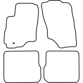 Tapis de voiture adaptés pour Mitsubishi OutlanderSport 20032009 | ...