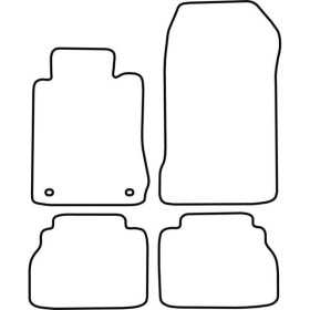 Tapis de voiture adaptés pour Mercedes Classe E W210 19952002 | Aut...