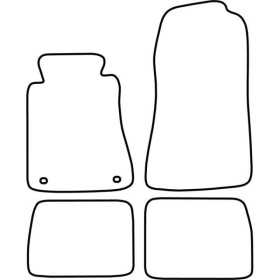 Tapis de voiture pour Mercedes 190 W201 19821993 | AutoStyle | Tapi...