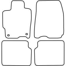 Tapis de voiture adaptés pour Mazda 323 berline323F fastbreak 19982...