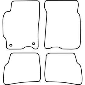 Tapis de voiture adaptés pour Mazda 626 19972002 | AutoStyle | Tapi...