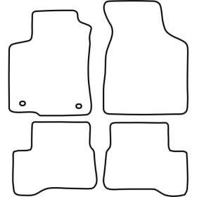 Tapis de voiture pour Mazda 323 berline 19941998323F 19941998 | Aut...