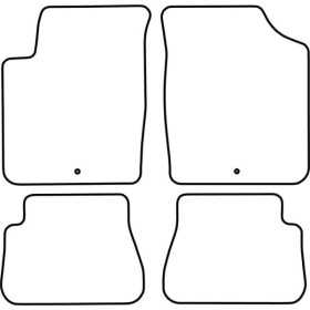 Tapis de voiture adaptés pour Kia Picanto 20042008 | AutoStyle | Ta...