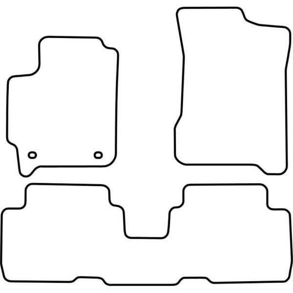 Tapis de voiture adaptés pour Kia Carens 20022006 5 personnes | Aut...