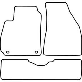 Tapis de voiture adaptés pour Hyundai Santa Fe 20002006 | AutoStyle...