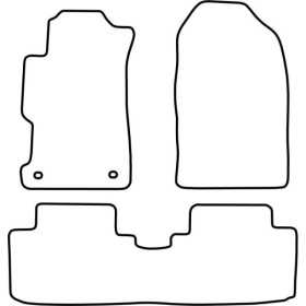 Tapis de voiture adaptés pour Honda Civic coupé 20012005 | AutoStyl...