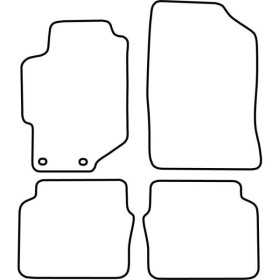 Tapis de voiture adaptés pour Honda Accord 20012003 | AutoStyle | T...