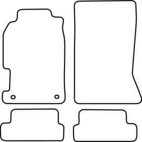 Tapis de voiture adaptés pour Honda Prelude 19972000 | AutoStyle | ...