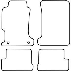 Tapis de voiture adaptés pour Honda Prelude 19921997 | AutoStyle | ...