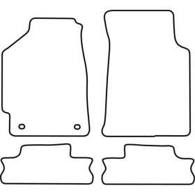 Tapis de voiture adaptés pour Honda CRX 19881992 | AutoStyle | Tapi...