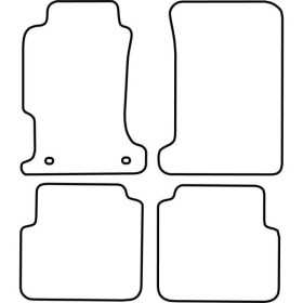 Tapis de voiture adaptés pour Honda Accord 19931998 | AutoStyle | T...