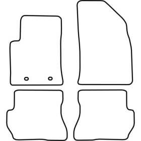 Tapis de voiture adaptés pour Ford Fusion 20052012 | AutoStyle | Ta...