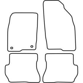 Tapis de voiture adaptés pour Ford Fusion 20022005 | AutoStyle | Ta...