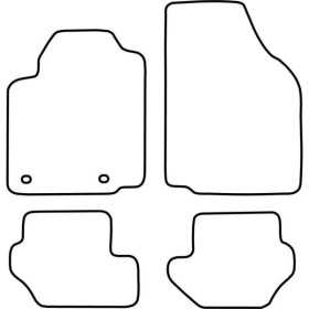 Tapis de voiture adaptés pour Ford Fiesta 19952002 | AutoStyle | Ta...